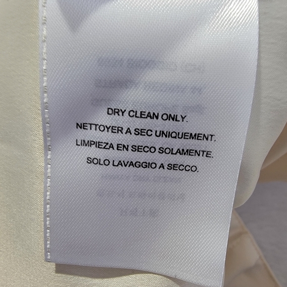 Guess Sleeveless Bra Top Ivory Black Lace Mesh Back Cocktail Special Occasion 7 - Picture 12 of 15